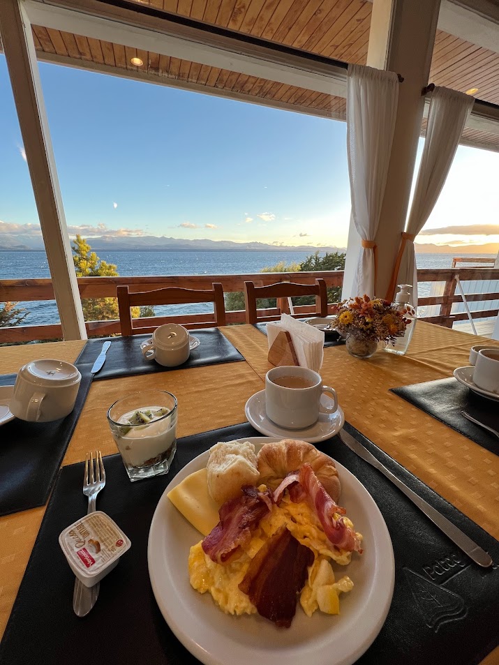 Café da manhã em Bariloche - Argentina